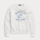 Polo Ralph Lauren Norfolk Marine Academy Fleece Trui met Ankerembleem