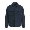 Polo Ralph Lauren Wool Blend Coat with Herringbone Pattern