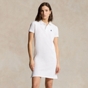 Cotton piqué polo dress