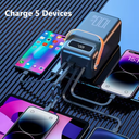 Powerbank - Voltora - 160000mAh Capaciteit - USB Type C - Draagbare Oplader