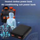 Powerbank 10000mAh - Voltaro - USB-uitgang - Jack-compatibel