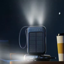 Powerbank op Zonne-energie 50000mAh - VoltMag - 15W Draadloos - 22,5W Bedraad