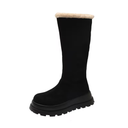 Women's Round Toe Boots | Warmly lined
