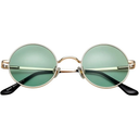Retro Round Polarized Sunglasses with UV Protection for Women and Men