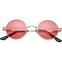 Retro Round Polarized Sunglasses with UV Protection for Women and Men