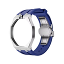 Stainless Steel Watch Conversion Kit with Silicone Strap
