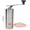 Large Capacity Stainless Steel Pill Crusher with Manual Grinding Mechanism