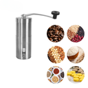 Large Capacity Stainless Steel Pill Crusher with Manual Grinding Mechanism