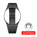 Stainless Steel Watch Conversion Kit with Silicone Strap for Swatch x AP Royal POP Pocket Watch Modification