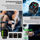Senior Smartwatch with Activity Tracking, Heart Rate Monitoring & Daily Wellness Functions
