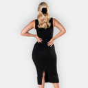 Shapewear Midi Sukienka dla kobiet