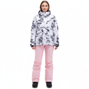 Ski jas dames | Winter sneeuwpak met capuchon