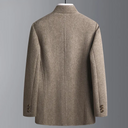 Slim fit casual winterjas voor heren | Knoopsluiting