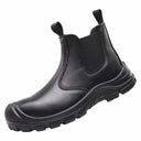 Slip-on veiligheidslaarzen met stalen neus voor heren | Elastische zijpanelen