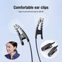 Smart Sleep Aid Device with Ear Clip, USB Rechargeable and Adjustable Settings