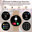 Smartwatch voor Vrouwen - ElaraTech - Multifunctionele Functies - Elegante Uiterlijk