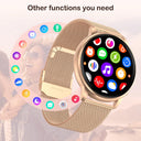 Smartwatch voor Vrouwen - ElaraTech - Multifunctionele Functies - Elegante Uiterlijk