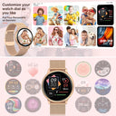 Smartwatch voor Vrouwen - ElaraTech - Multifunctionele Functies - Elegante Uiterlijk
