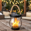 Solar Flame LED Tuinlamp voor Buiten, Terras, Pad & Tuindecoratie