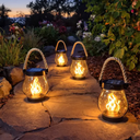 Solar Flame LED Tuinlamp voor Buiten, Terras, Pad & Tuindecoratie