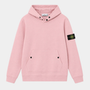 Stone Island Hoodie van Biologisch Katoen met Compass Logo