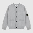 Stone Island Knitted Mottled Lambswool Cardigan