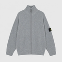 Stone Island Heren Katoenen Trui met Geribde Structuur