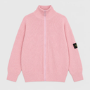 Stone Island Heren Katoenen Trui met Geribde Structuur