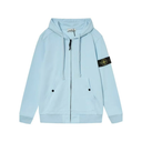 Stone Island Hoodie Regular Fit met Volledige Ritssluiting