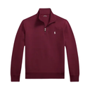 Sweatshirt met lange mouwen en kwart-rits