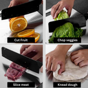 Taavita Titanium Cutting Board for Kitchen & Food Preparation