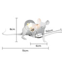 Tafellamp - LumoTale - Muizenfiguur - Decoratieve Verlichting
