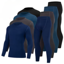 Thermisch Ondergoed Set voor Mannen | 2-delig Halfhoge Kraag