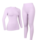 Thermo ondergoed dames | Elastische sportset voor koude dagen