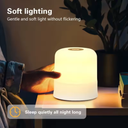 Touch LED Nachtlamp - LumisoLite - USB Oplaadbare Lamp - Driekleur