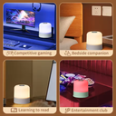 Touch LED Nachtlamp - LumisoLite - USB Oplaadbare Lamp - Driekleur