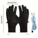 USB verwarmde handschoenen - ThermoVyre - Dubbelzijdige verwarming - USB-C-voeding