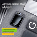 Ultra Slim Magnetic Wireless Power Bank for Portable Fast Charging