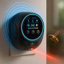 Ultrasonic Bee and Wasp Repeller for Indoor and Outdoor Use