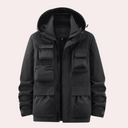 Utility Cargo Jacket voor heren | Ontwerp met capuchon