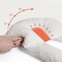 Adjustable Support Pillow for Newborn Baby Head and Side Support