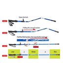 Adjustable Folding Trekking Poles for Hiking, Hiking & Outdoor Travel