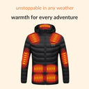 Verwarmde Puffer Jas voor Heren & Dames | Aanpasbare Warmte