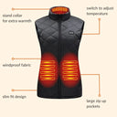Verwarmde Gilet voor Vrouwen voor Koud Weer | Aanpasbare Warmte, Slim Fit