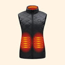 Verwarmde Gilet voor Vrouwen voor Koud Weer | Aanpasbare Warmte, Slim Fit