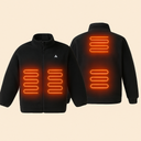 Verwarmde jas voor heren - Thermavex - Polar Fleece - 4 warmtezones