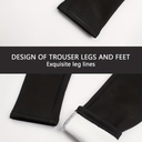 Heated fleece lined long johns for men