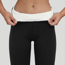 Heated fleece lined long johns women