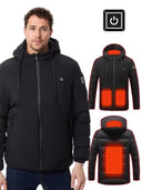 Verwarmde jas voor heren - Thermivor - Verwarming met meerdere zones - Ritssluiting