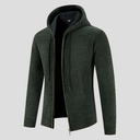 Vest met capuchon en ritssluiting voor heren | Lange mouw